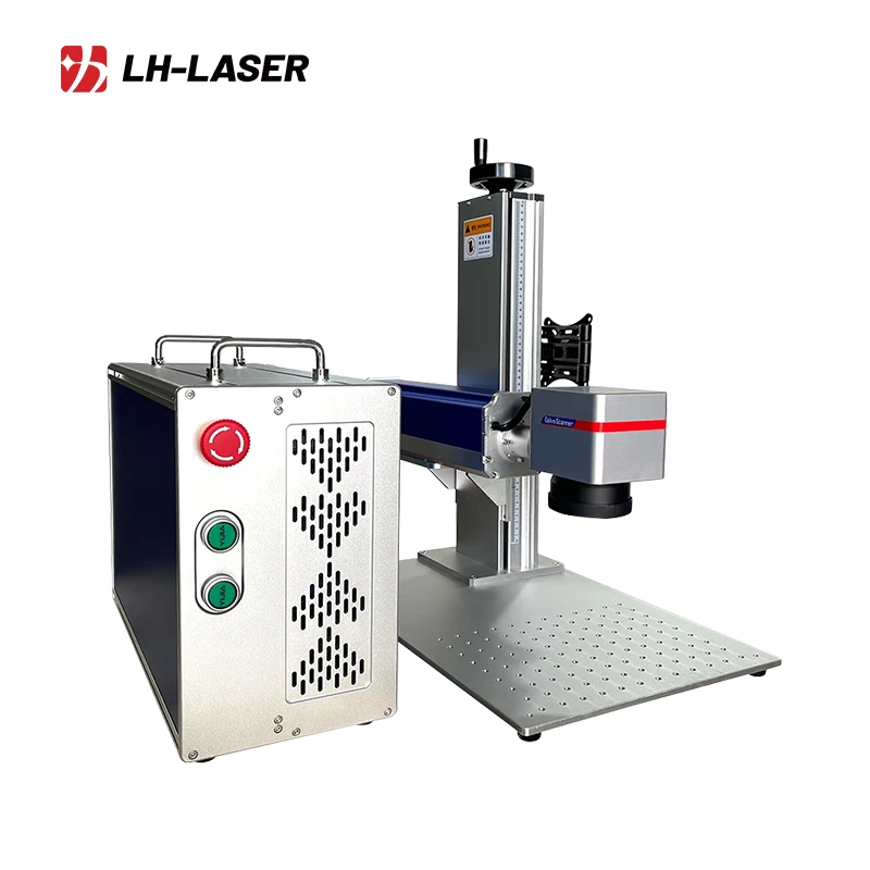 Portable 20W/30W/50W Fiber Laser Marking Machine For Metal suppliers